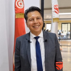 formal portrait at an event